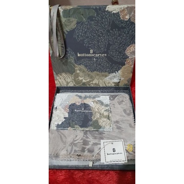 Buttonscarves the Farsha Voal Navy