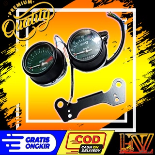 Spidometer Speedo Meter Honda XL Sepido CB 125 Bulat Hitam