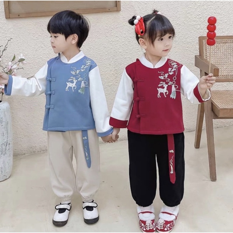 [ jojokids ] setelan cheongsam anak balita/ chinese new year cheongsam anak / baju tradisional china