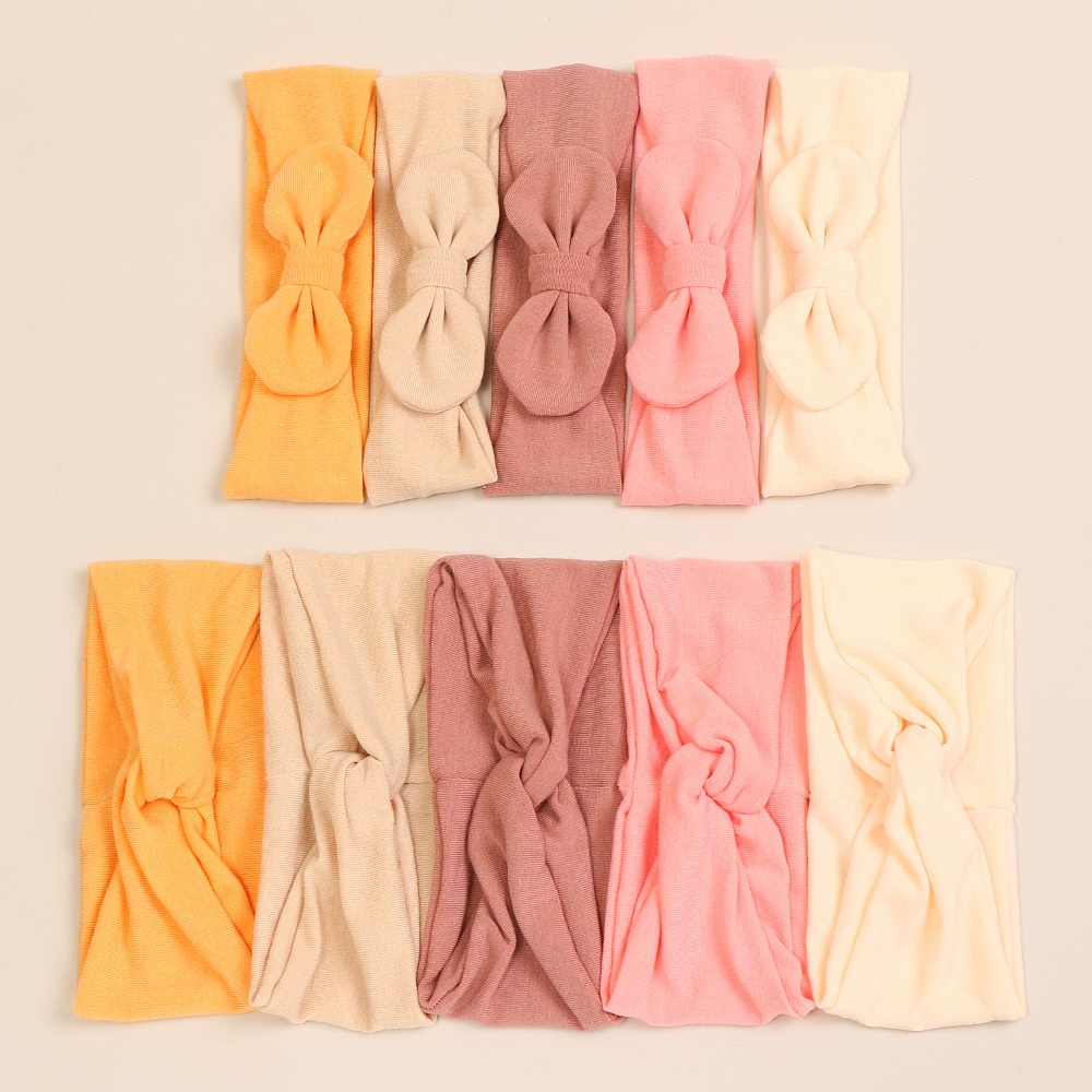 BANDANA KAIN BAYI POLOS SOFT LEMBUT BANDO BENDO COTTON KATUN ANAK BALITA  WARNA WARNI COLORFUL PASTEL CERAH CUTE COTTON HEADBAND HAIRBAND AKSESORIS RAMBUT BABY TODDLER GIRL RIBBON PITA BOWKNOT BOW KNOT CROSS KNOTTED KOREA KOREAN STYLE