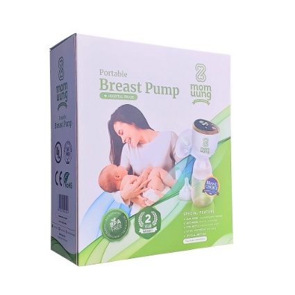 BREAST PUMP POMPA ASI MOM UUNG MOMUUNG ELECTRIC BREAST PUMP SINGLE PUMP MURAH LEMBUT SILENT MOMUUNGID