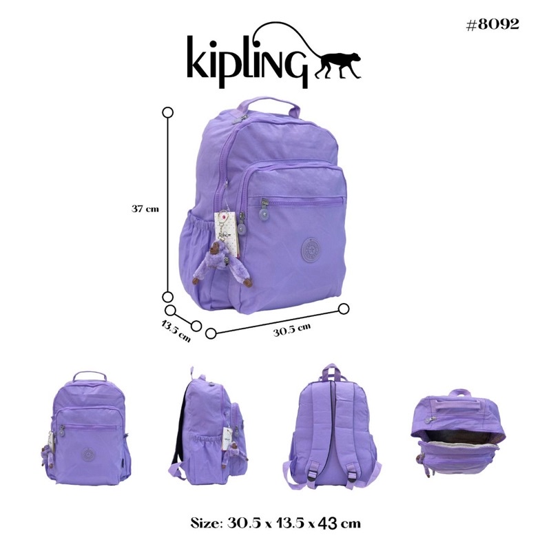 Tas Ransel Laptop Kipling Import Ukuran Besar