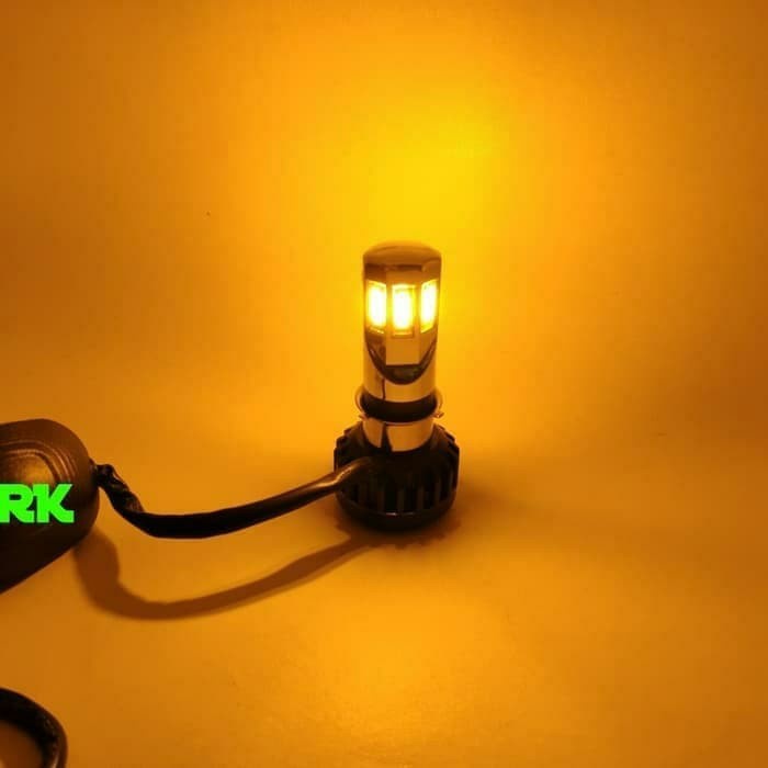 LAMPU LED MOTOR 6 SISI KUNING