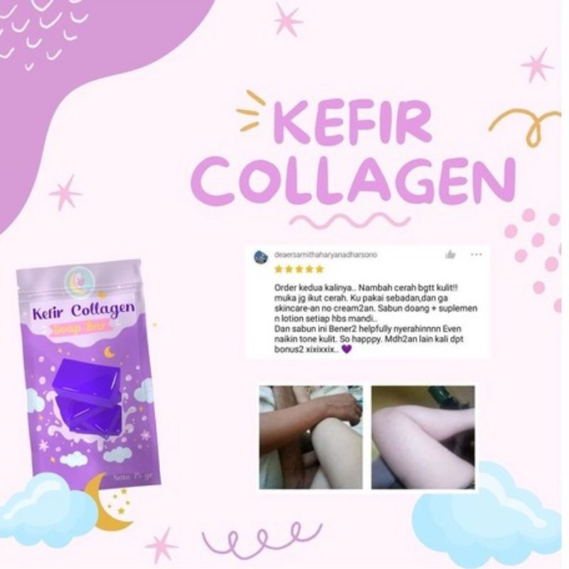 KEFIR COLLEGEN SABUN PEMUTIH BADAN