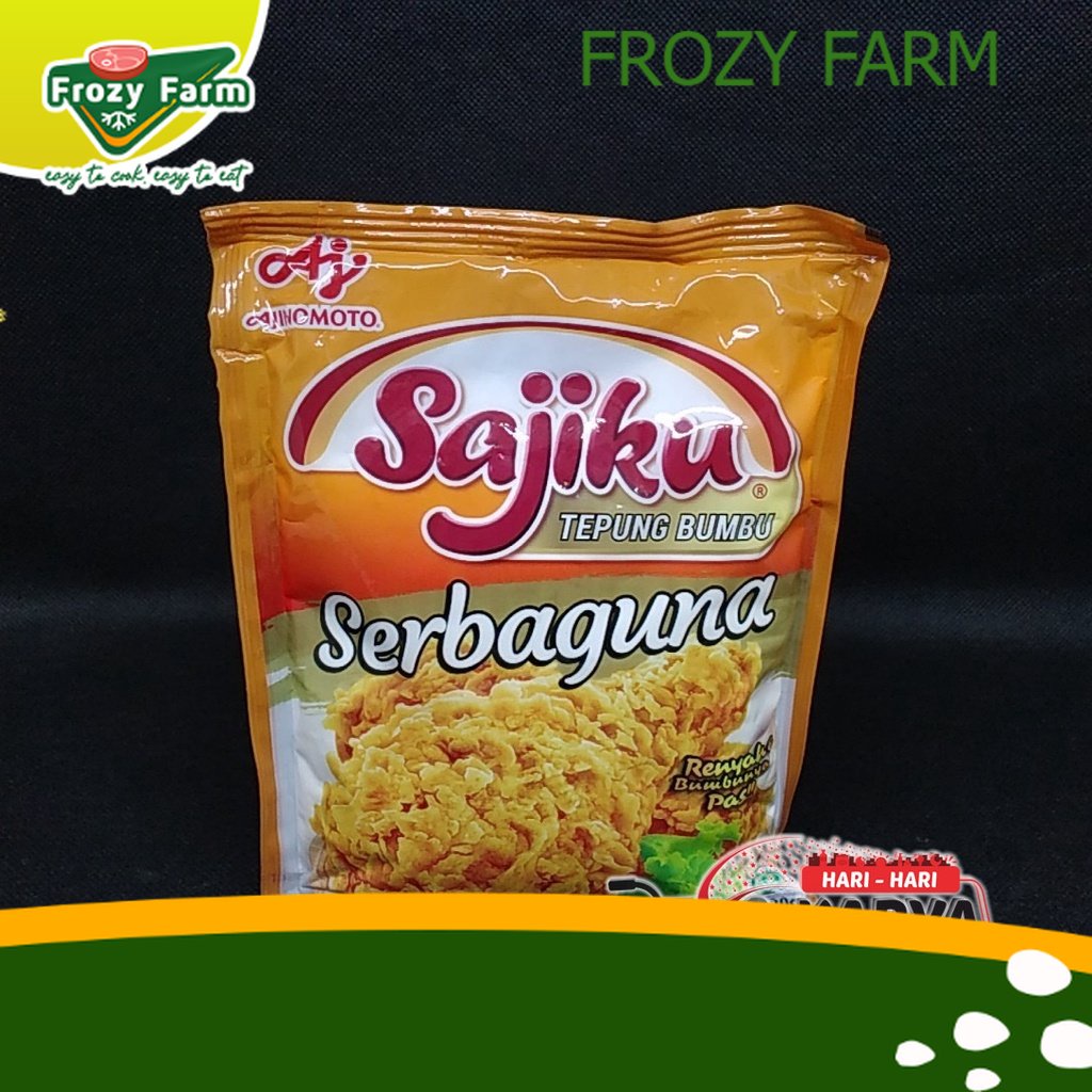 

SAJIKU TEPUNG BUMBU SERBAGUNA 220GR | FROZY FARM