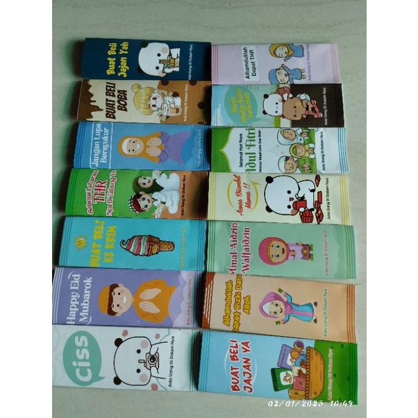 

amplop lebaran permen