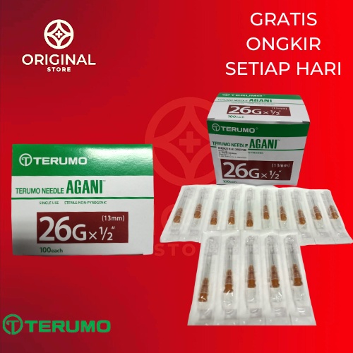 NEEDLE AGANI JARUM SUNTIK AGANI - TERUMO