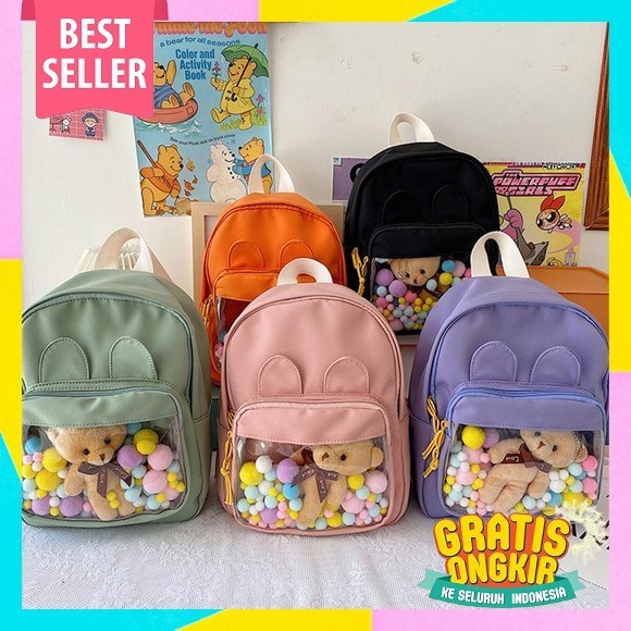Ransel Wanita Import Chibao Korean Style 21# Tas Ransel Korean Style Tas Sekolah Anak Perempuan Sd S