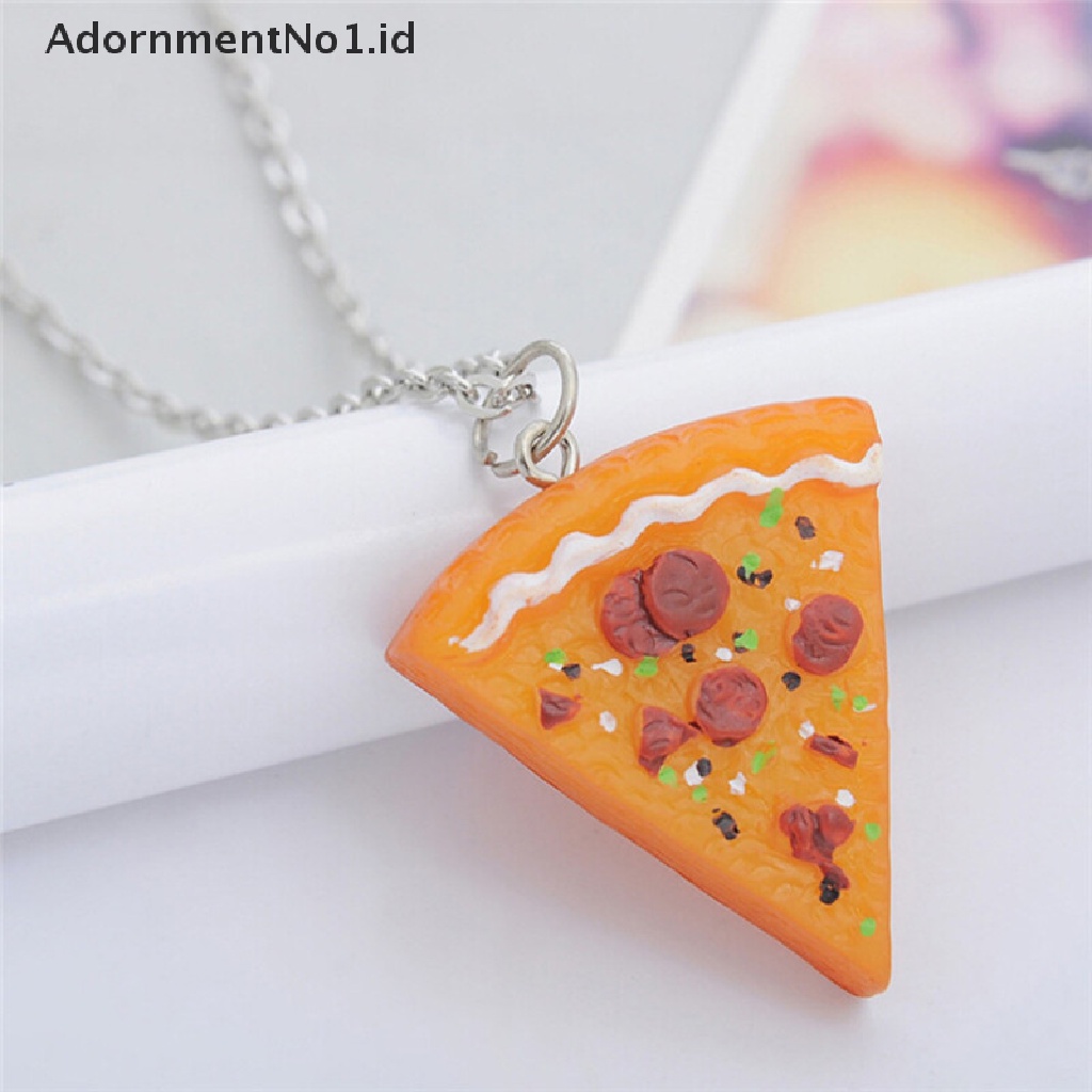 [AdornmentNo1] 1pc Kalung Liontin Pizza Untuk Pria Wanita Keluarga Persahabatan Perhiasan Hadiah 1pc Kalung Liontin Pizza Untuk Pria Wanita Keluarga Persahabatan Perhiasan Hadiah Aksesoris 1pc P