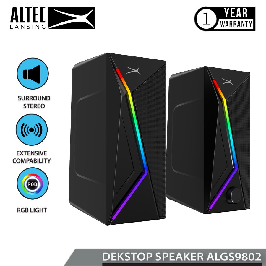 Speaker Altec Lansing ALGS9802 RGB 2.0 HiFi Powerful Surround Sound