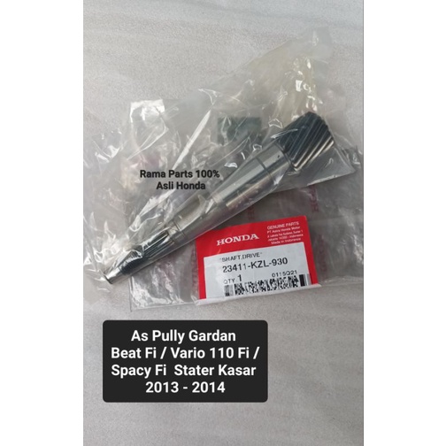 23411 - KZL - 930  AS PULLY GARDAN BEAT FI / VARIO 110 FI / SPACY FI  STATER KASAR 2013 - 2014 ASLI 