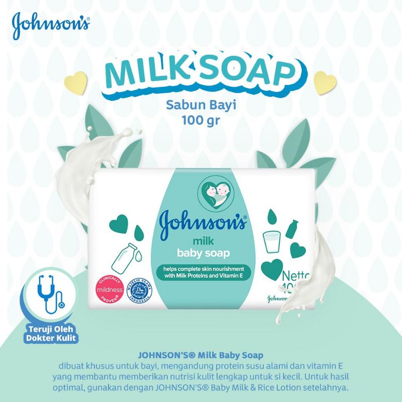 Johnsons Baby Soap 100gr/Sabun Batangan Bayi