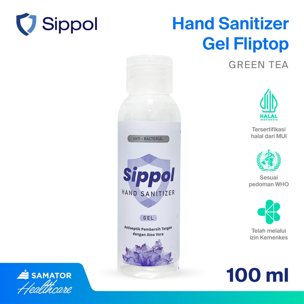 Sippol Hand Sanitizer Gel 100 ml