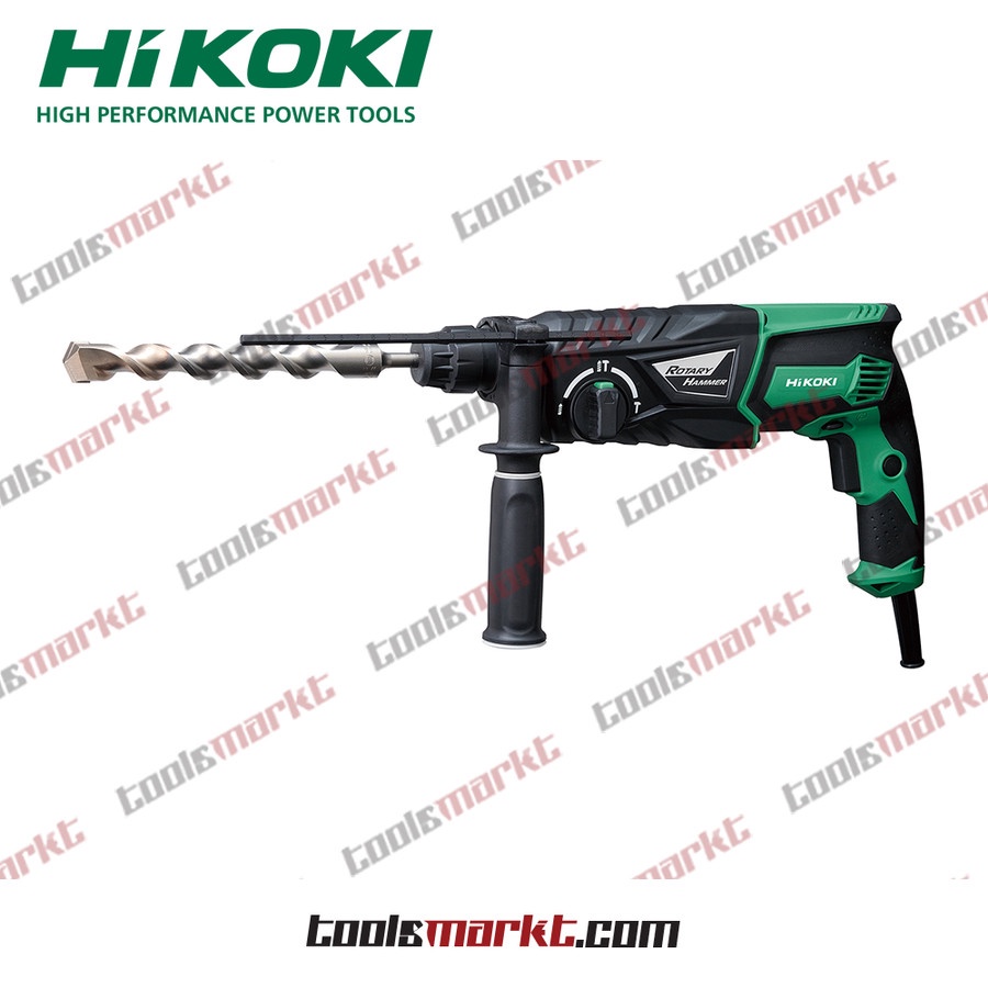 HIKOKI DH26PB Bor Listrik Reversible Rotary Hammer Drill DH 26PB Hitachi Koki