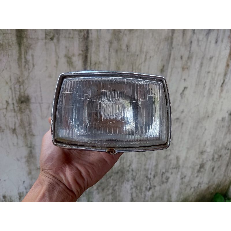 reflektor lampu depan set ring suzuki RC RC80 RC100 ORIGINAL