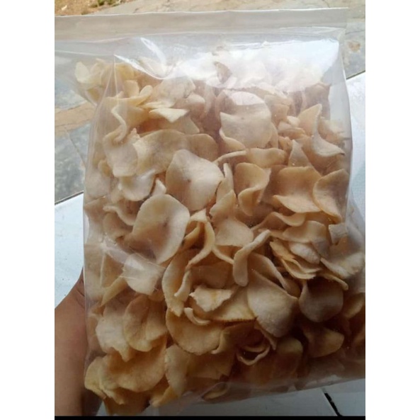 

Kripik singkong Original / Rasa bawang putih