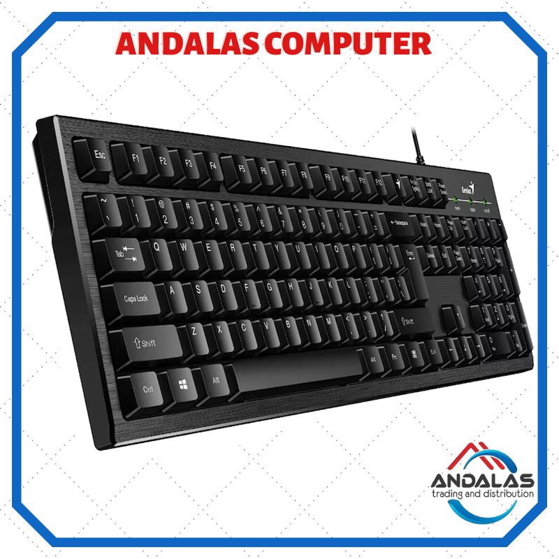 KEYBOARD GENIUS KB-100 KB M230 WIRED USB KOMPUTER