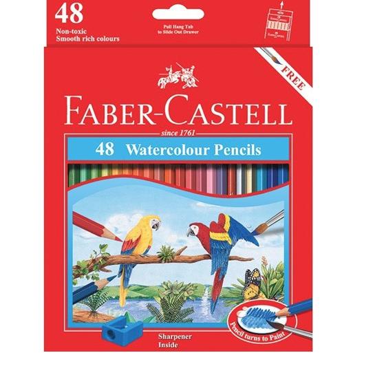 

マ Faber Castell Watercolour Pencils 12/24/36/48 Terbaru