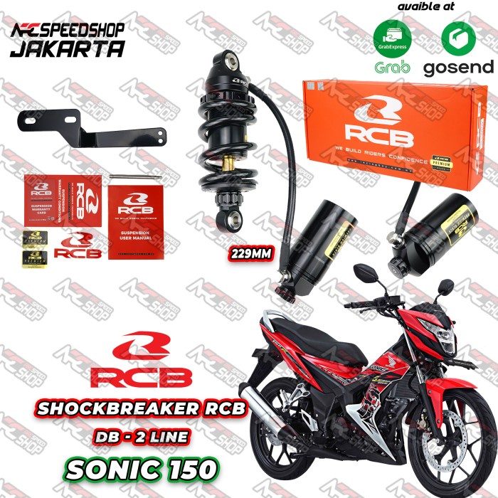 Shockbreaker / Monoshock Rcb Honda Sonic 150R Db-2Line 229Mm Shock Rcb #Original