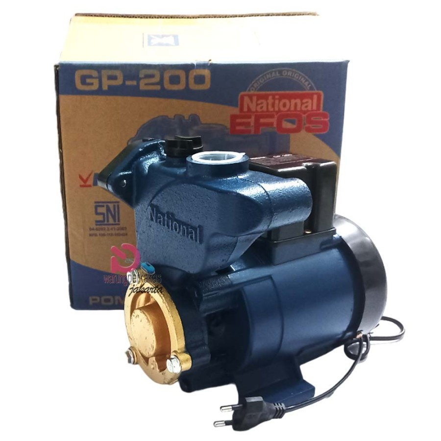 Mesin Pompa Air NASIONAL EFOS GP - 200 Pendorong Wasser Sanyo GP-200