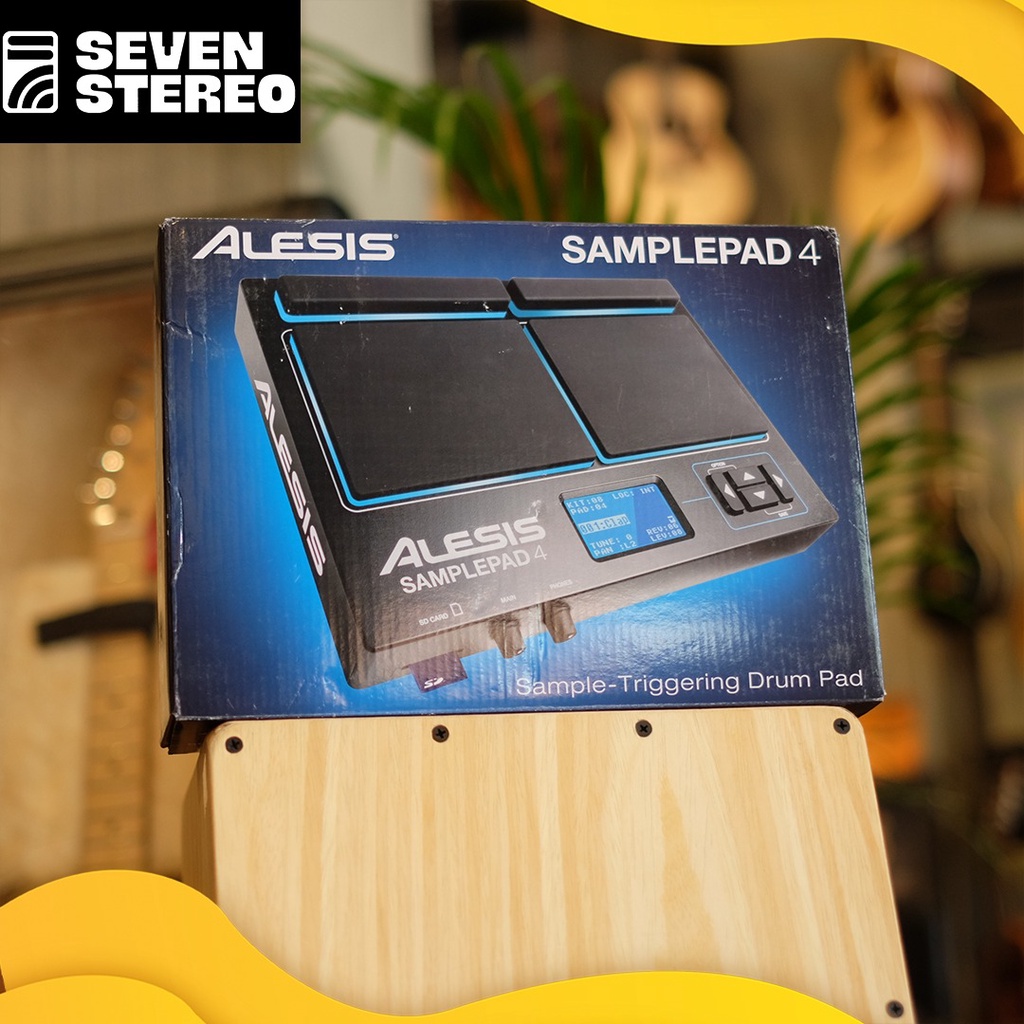 Alesis Sample Pad 4 Compact Percussion And Triggering Pad