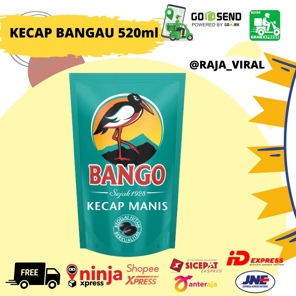 

kecap bangau 520 ml / kecap manis serbaguna/ kecap sou sauce