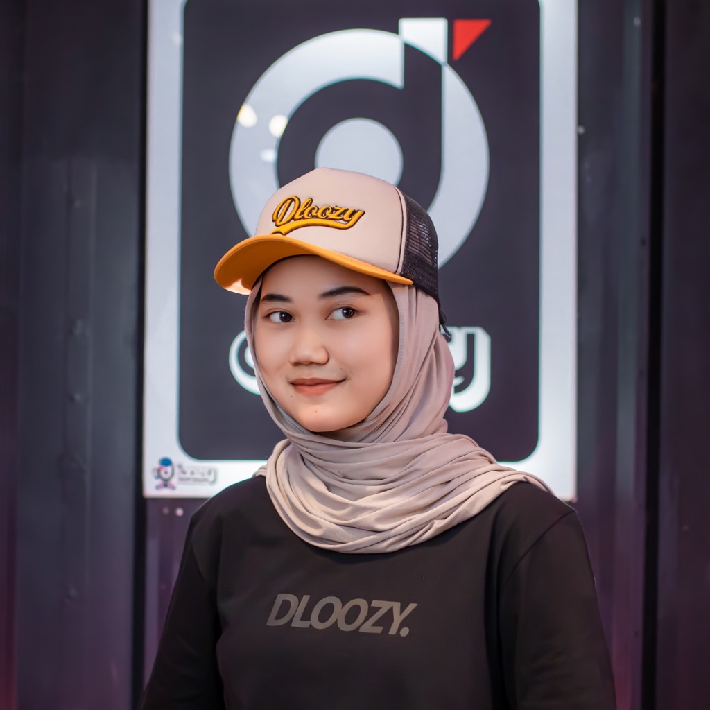 DLOOZY Topi Jaring Trucker Pria Dewasa Original Dlz05