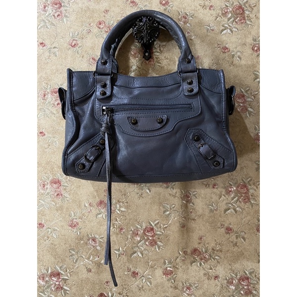 Balenciaga mini city dark grey