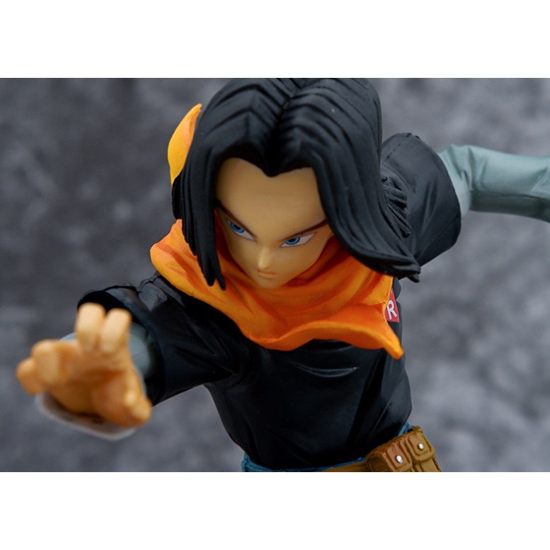 Android 17 18 Action Figure Dragon Ball Tinggi 19CM