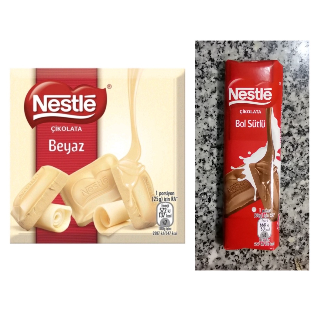 Nestle Coklat / Nestle Chocolate Made in Turkey 30g / 60g