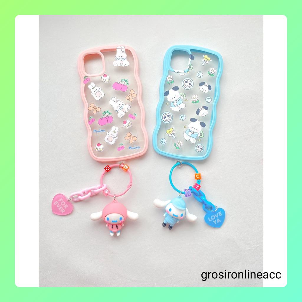 Softcase Motif karakter For Iphone 7+ 8+ Plus X Xs Xr Max 11 12 13 14 Pro Max 14+ 14Plus HH36 DY