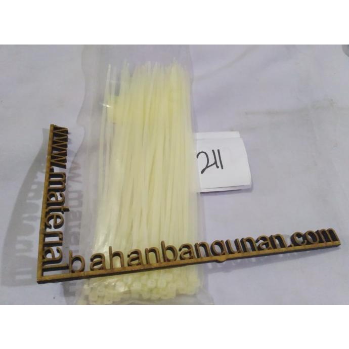 

cable ties putih 2.5 mm x 200 mm jual per 10 kabel tis pengikat 20 cm citrab44 dijamin