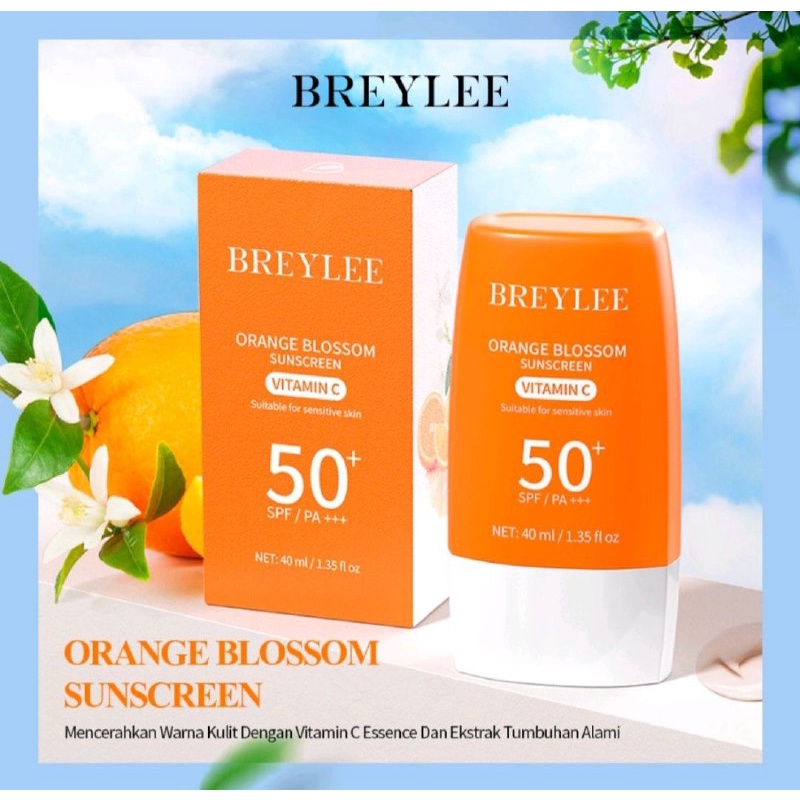 SUNSCREEN BREYLEE ORANGE BLASSOM BREYLEE WHITENING UV SUNSCREEN