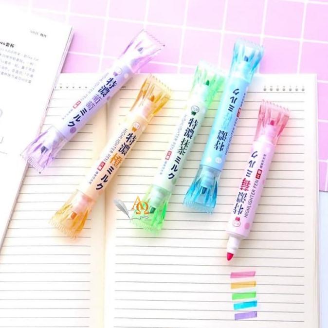 

Highlighter Candy Warna Warni Edisi 2 Muka