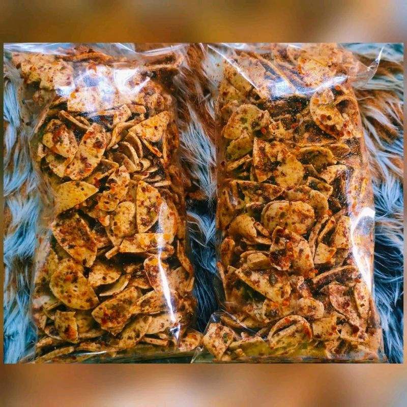 

basreng pedas daun jeruk 1 kg 40rb
