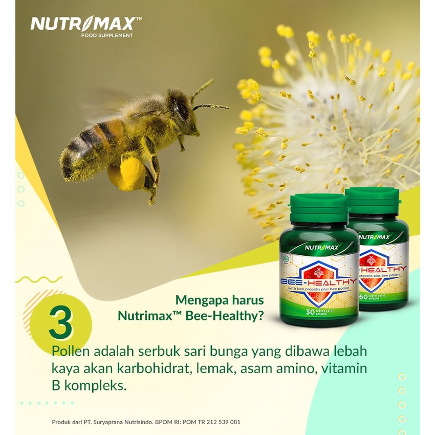 Nutrimax Bee Healthy - Antioksidan &amp; Daya Tahan Tubuh