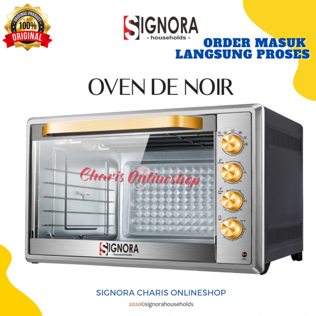 SIGNORA | DEFECT SALE Oven De Noir 150 Liter OVEN JUMBO [LINK JAKARTA, DEPOK, TANGERANG, BEKASI]