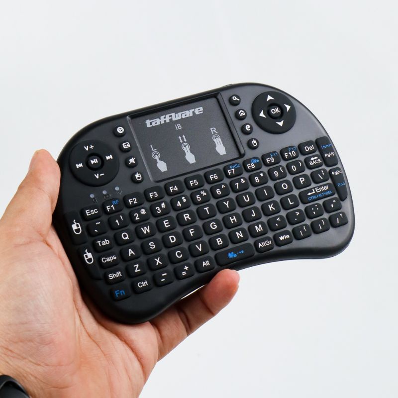 Mini keyboard wireless 24 Ghz dgn Touchpad dan Mouse