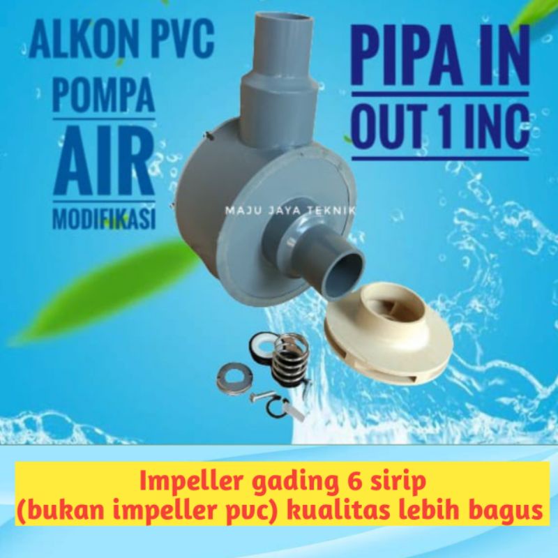 Alkon PVC Keongan Pompa Air Modifikasi
