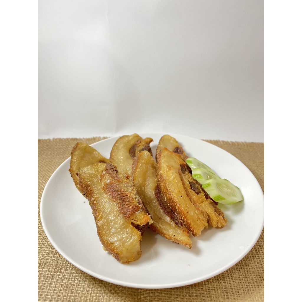 

Samcan Goreng Crispy / Babi Goreng / Crispy Pork Belly Frozen Food Kemasan 500 Gram