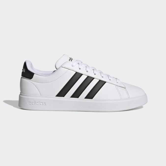 ADIDAS TENNIS Sepatu Grand Court Cloudfoam Lifestyle Pria Putih GW9195