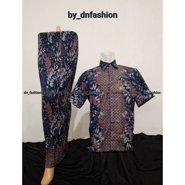 BATIK COUPLE/KEMEJA BATIK COUPLE/BATIK COUPLE NAVY/BATIK COUPLE LENGAN PENDEK/KEMEJA BATIK/BATIK TERLARIS