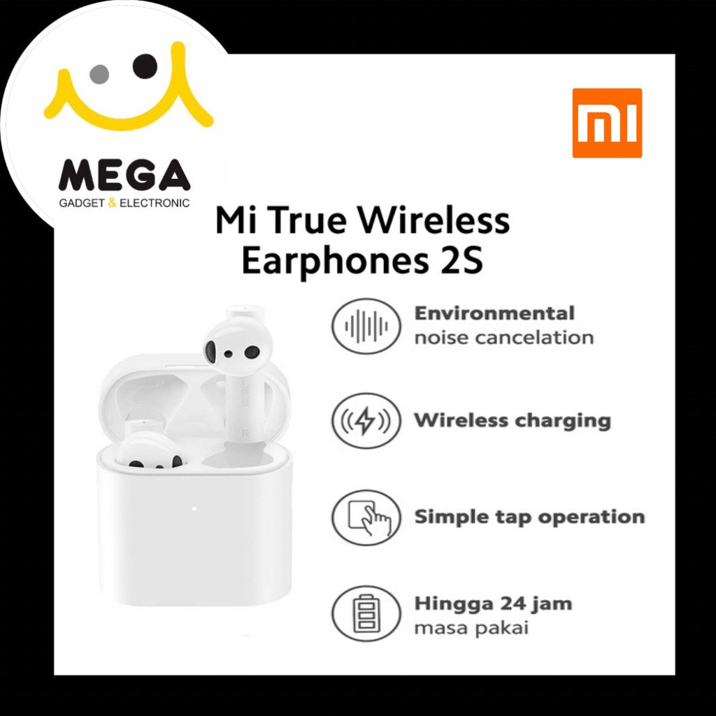 Xiaomi Mi True Wireless Earphones 2S Garansi Resmi Xiaomi Indonesia