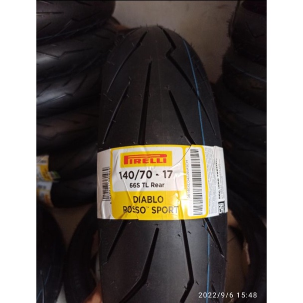Pirelli diablo rosso sport 140/70 17
