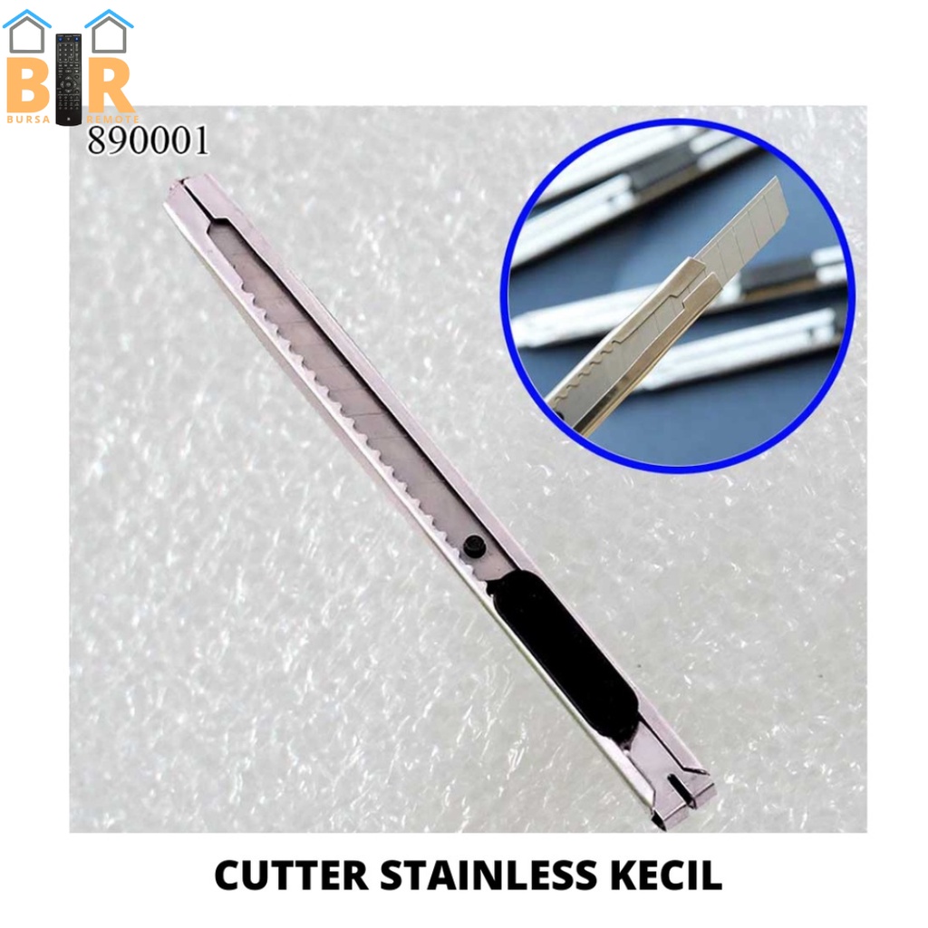 

Mini Cutter Pisau Bahan Stainless Steel Panjang 12.5MM