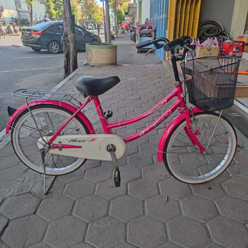 Trex Sepeda Mini Keranjang Bekas / Second 20"