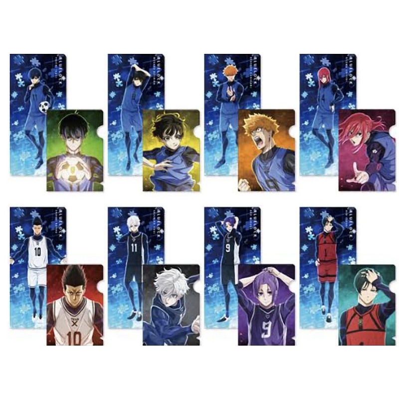 

Blue Lock x Don Quijote Mini Clear File Set Official Original from Japan