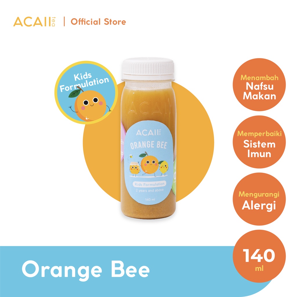 Acaii Tea Kids Orange Bee 140ml