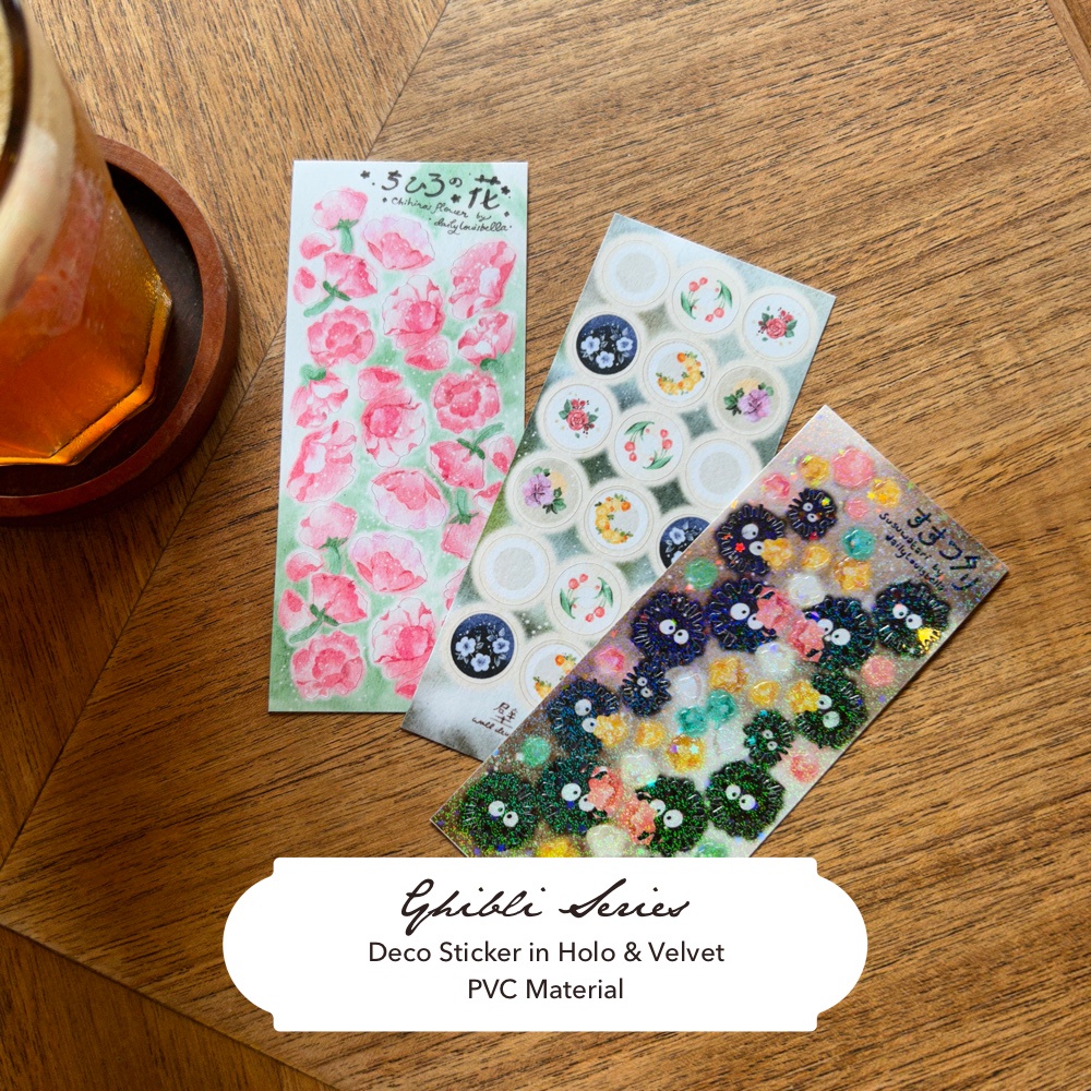 Spirited Away inspired Deco Sticker by Dailylouisbella