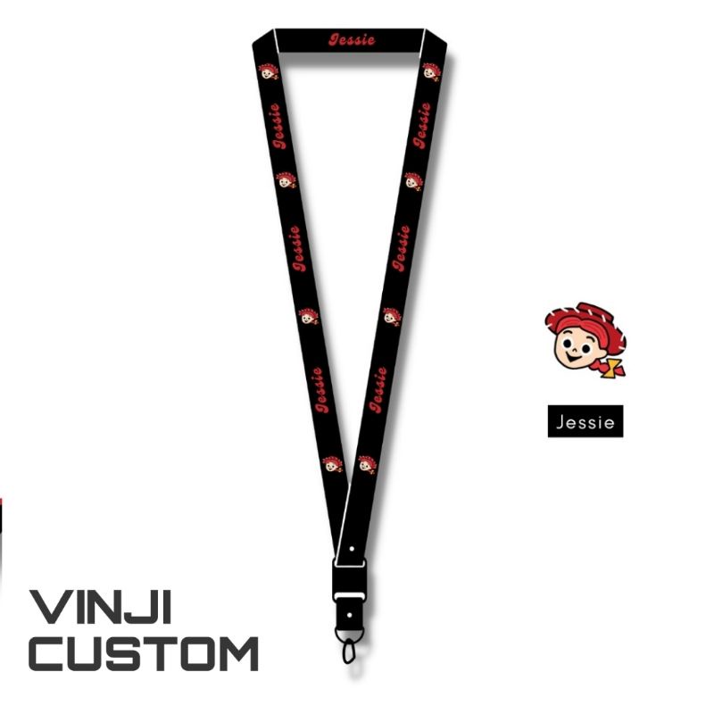 

Lanyar JESSIE TOY STORY pods tali lanyard KARTUN gantungan kunci name tag id card kartu nama / tali lanyard gantungan leher
